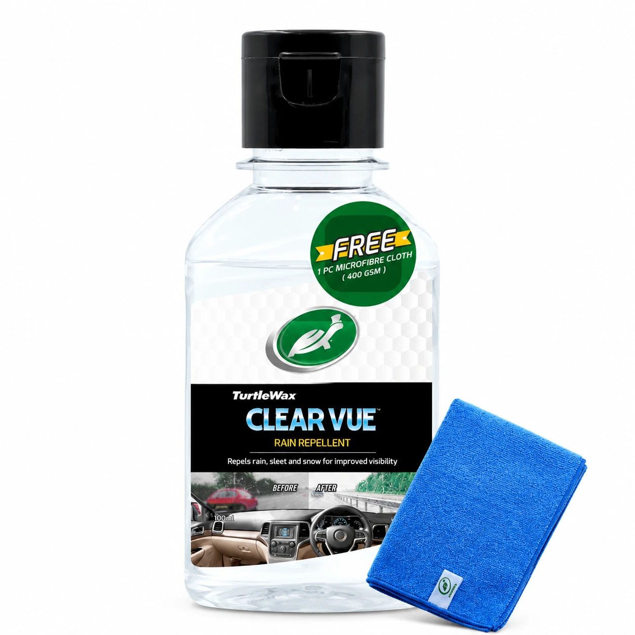 TURTLE WAX CLEARVUE Rain Repellant, 100ML
