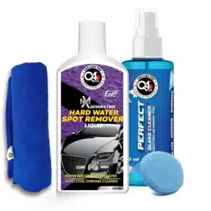 Q4 Ever Hard Water Spot Remover Liquid Kit (4 Items)