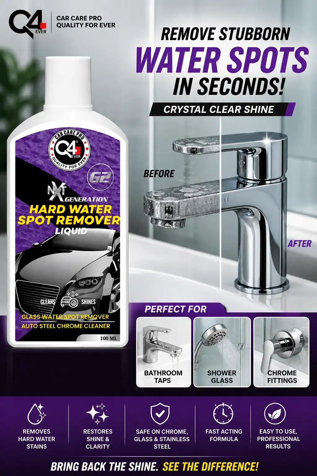 hard water spot remover mockup