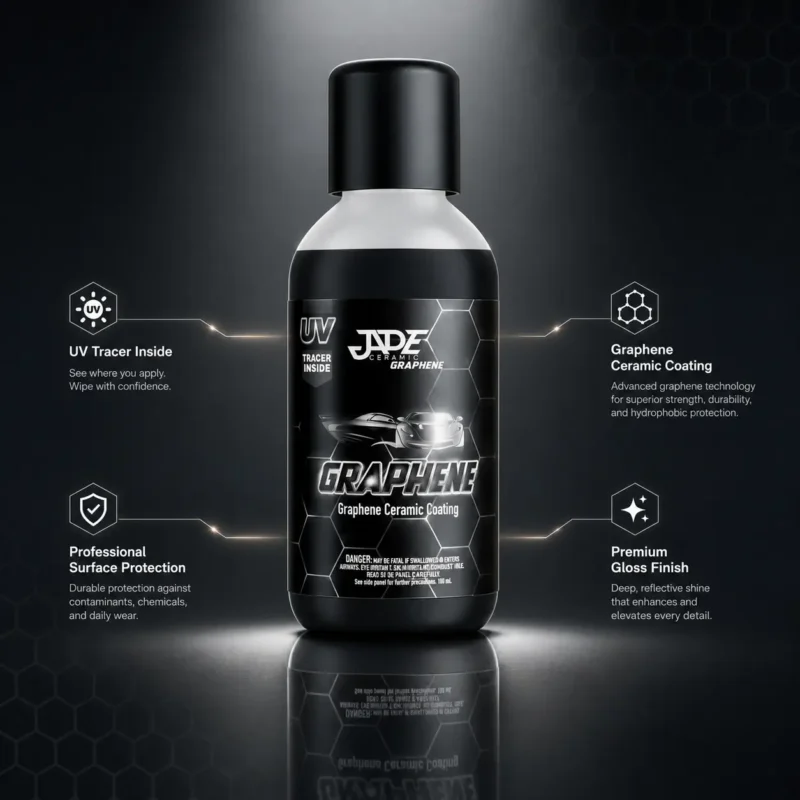 Puris JADE Graphene Ceramic Coating 60ml – 10H 5-Year Car Paint Protection with UV Trac